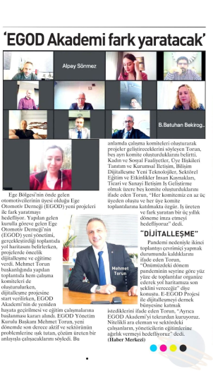 Ege Telgraf Gazetesi 20.04.2021