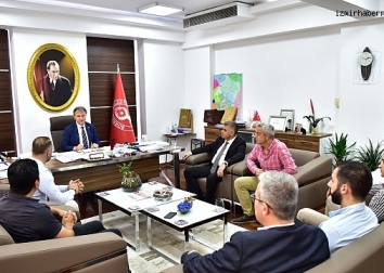 10 Haziran 2019 - Mustafa İduğ Başkanımız ile Sanayi Siteleri İçin Anjiyo ve Diğer Projelerini Görüştük