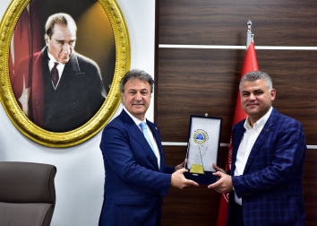 12 Nisan 2019 - Başkanımız Mustafa İduğ'u Yeni Makamında Ziyaret Ettik