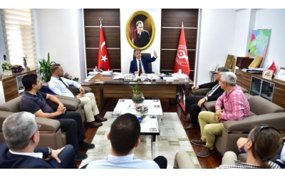 10 Haziran 2019 - Mustafa İduğ Başkanımız ile Sanayi Siteleri İçin Anjiyo ve Diğer Projelerini Görüştük