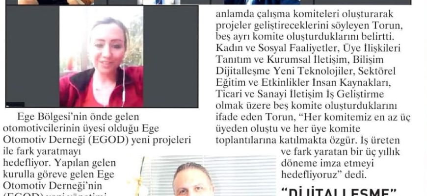Ege Telgraf Gazetesi 20.04.2021