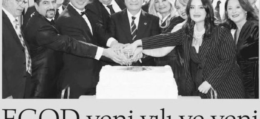 EGOD yeni yılı ve yeni yaşını birlikte kutladı. (Haber Ekspres - İzmir 01.01.2024)