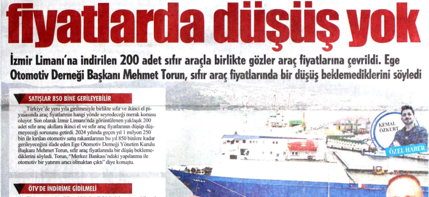 Sıfır Araç Var Fiyatlarda Düşüş Yok!