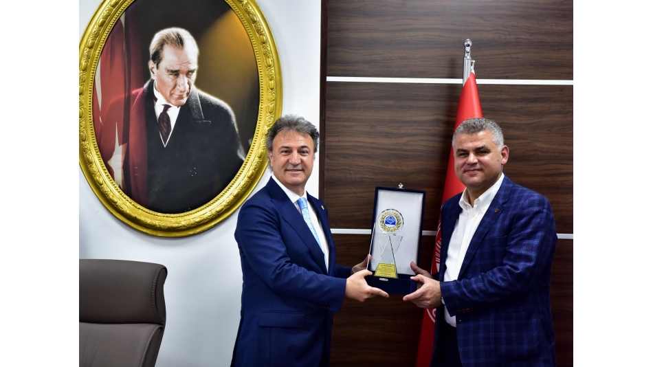 12 Nisan 2019 - Başkanımız Mustafa İduğ'u Yeni Makamında Ziyaret Ettik